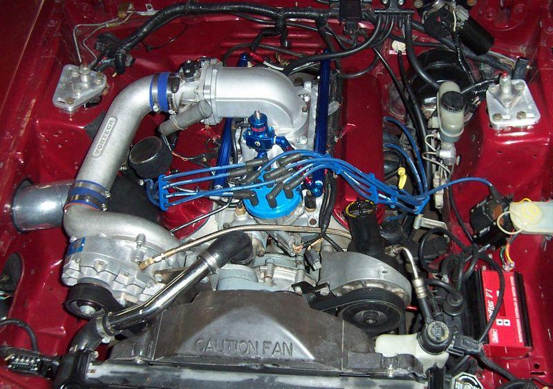 Ford 5.8 efi dyno #2